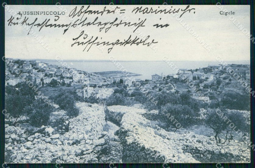 Croazia Croatia Lussinpiccolo Mali Losinj Cigale Modiano 8464 cartolina RT6612 – fronte