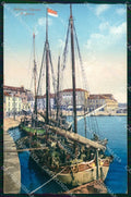Croazia Croatia Sebenico Sibenik Porto con Barche cartolina RT6621 – fronte