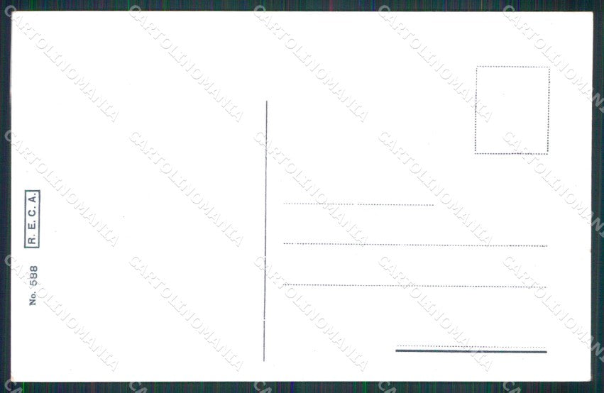 Croazia Croatia Cherso Cres Veduta Generale Barche cartolina RT6643 – retro