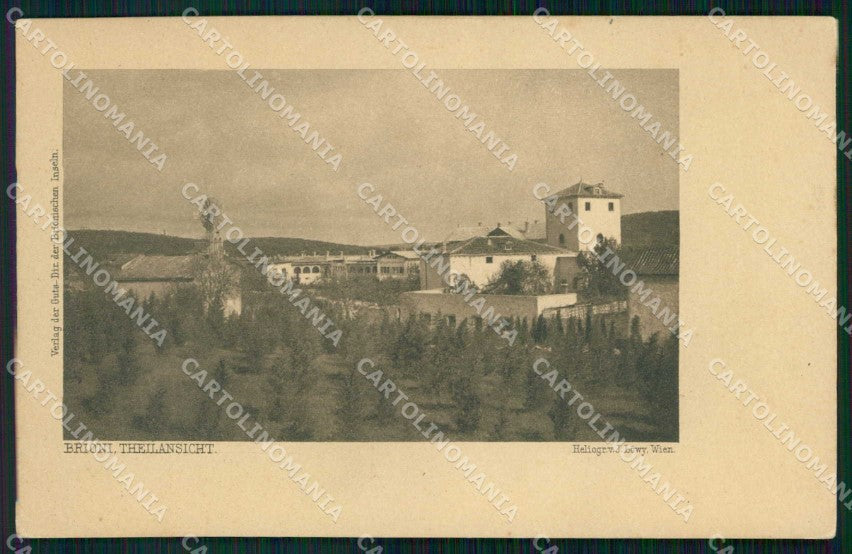 Croazia Croatia Brioni Brijuni Veduta Generale cartolina RT6661 – fronte