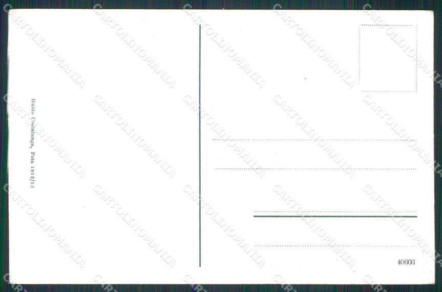 Croazia Croatia Brioni Brijuni Porto Piroscafo cartolina RT6667 – retro