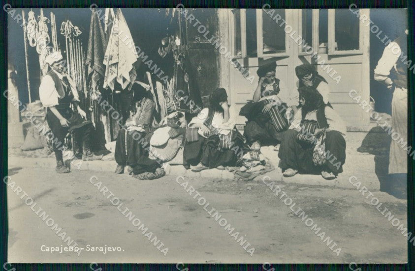 Bosnia Erzegovina Bosna Hercegovina Sarajevo Costumi Foto cartolina RT6681 – fronte