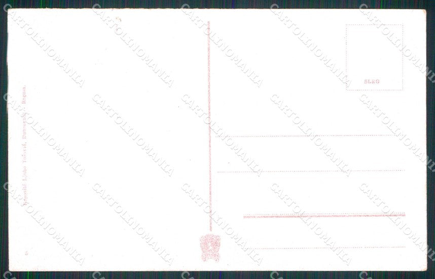 Montenegro Crna Gora Castelnuovo Herceg Novi Veduta Generale cartolina RT6685 – retro