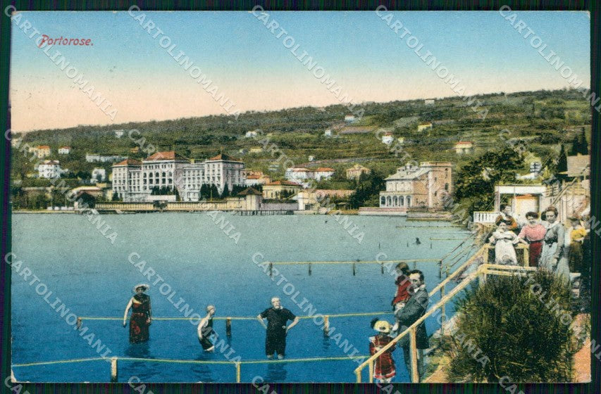 Slovenia Slovenija Portorose Portoroz cartolina RT6704 – fronte