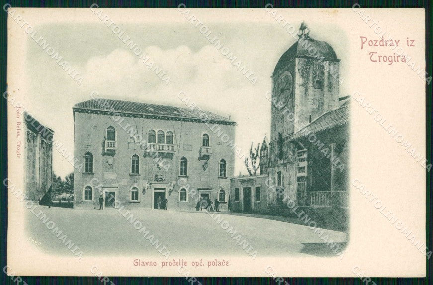 Croazia Croatia Traù Trogir Saluti da cartolina RT6743 – fronte