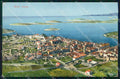 Croazia Croatia Lesina Hvar Veduta Generale cartolina RT6748 – fronte