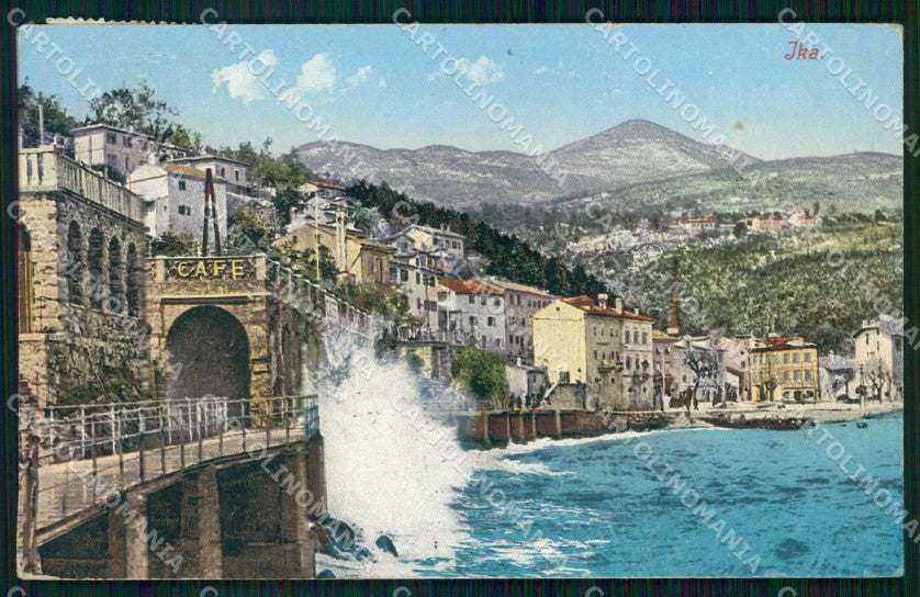 Croazia Croatia Ica Ika Veduta dal Mare cartolina RT6755 – fronte