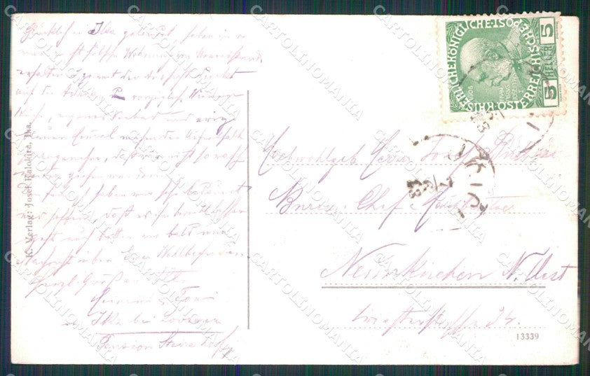 Croazia Croatia Ica Ika Veduta dal Mare cartolina RT6755 – retro