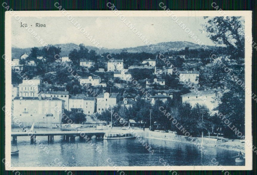 Croazia Croatia Ica Ika Riva Veduta dal Mare cartolina RT6756 – fronte