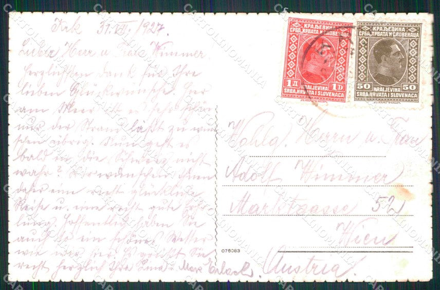Croazia Croatia Veglia Krk cartolina RT6759 – retro