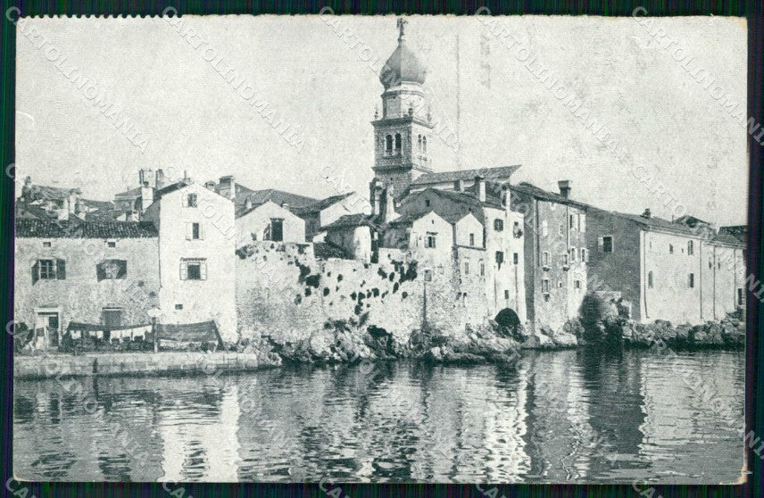 Croazia Croatia Veglia Krk Veduta dal Mare cartolina RT6777 – fronte