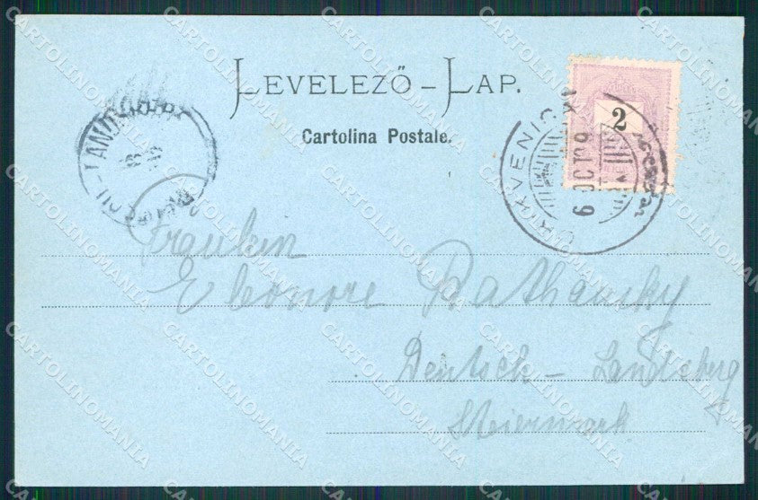 Croazia Croatia Cirquenizza Crikvenica Chiaro di Luna Stengel cartolina RT6784 – retro