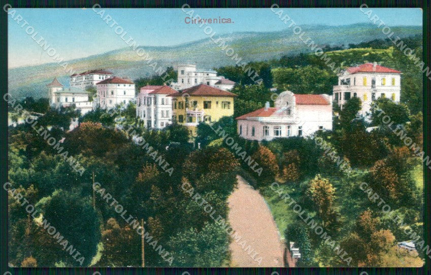 Croazia Croatia Cirquenizza Crikvenica cartolina RT6786 – fronte