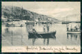 Croazia Croatia Bescanuova Baska Saluti da Porto Barche cartolina RT6794 – fronte
