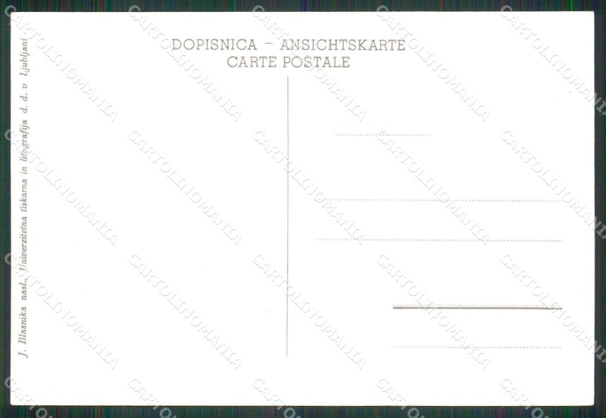 Slovenia Slovenija Tarnova Trnovo Costumi cartolina RT6810 – retro