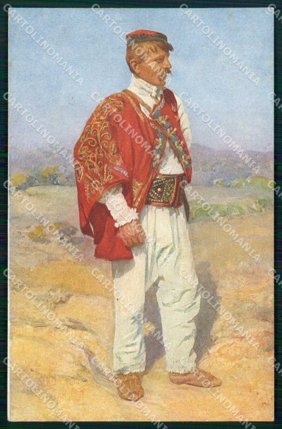Croazia Croatia Zara Zadar Costumi cartolina RT6822 – fronte