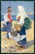 Croazia Croatia Dalmazia Dalmacija Costumi cartolina RT6831 – fronte