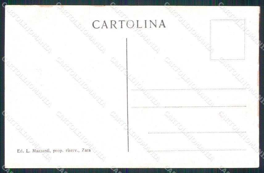 Croazia Croatia Dalmazia Dalmacija Costumi cartolina RT6835 – retro