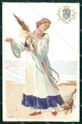Croazia Croatia Dalmazia Dalmacija Costumi cartolina RT6837 – fronte