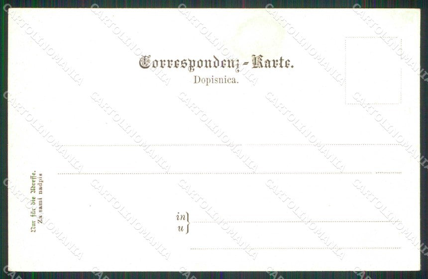 Croazia Croatia Jezero Altes Cafè Stengel 5189 cartolina RT6877 – retro