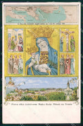 Croazia Croatia Fiume Tersatto Rijeka Trsat Santuario Maria cartolina RT6883 – fronte