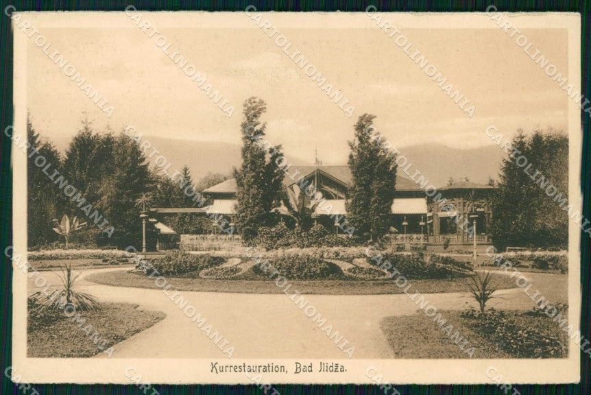 Bosnia Erzegovina Bosna Hercegovina Sarajevo Jlidza Ristorante cartolina RT6894 – fronte