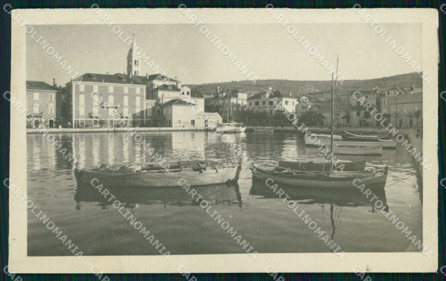 Croazia Croatia Veglia Vesna Krk Barche Foto cartolina RT6895 – fronte