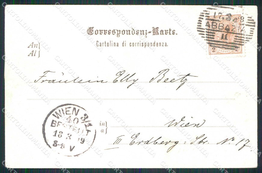 Croazia Croatia Abbazia Volosca Volosko Stengel 4779 cartolina RT6901 – retro