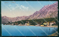 Montenegro Crna Gora Cattaro Dobrota Kotor Veduta dal Mare cartolina RT6903 – fronte
