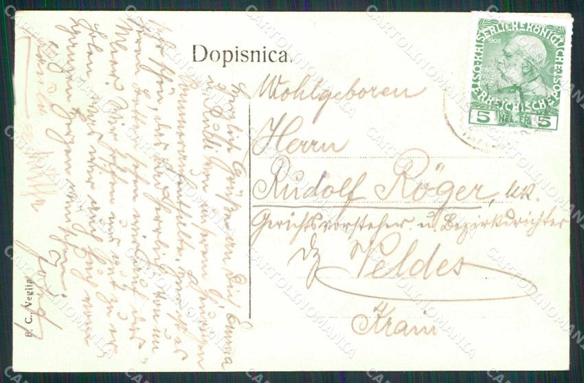 Croazia Croatia Malinsca Malinska Barche ABRASA cartolina RT6904 – retro