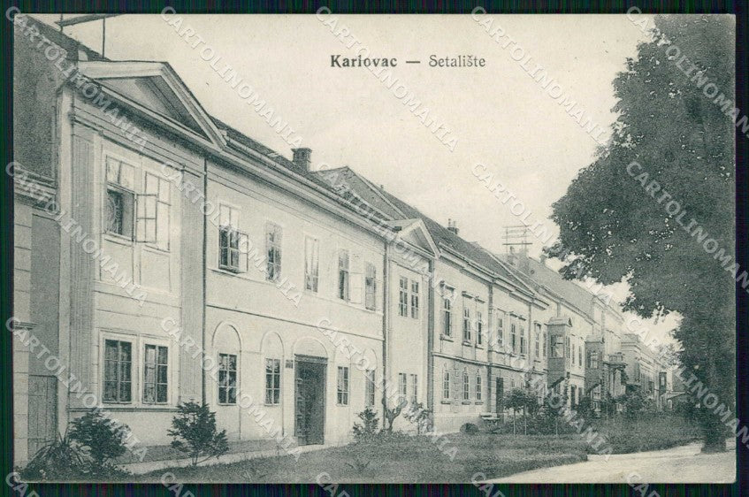 Croazia Croatia Carlovizza Karlovac cartolina RT6908 – fronte
