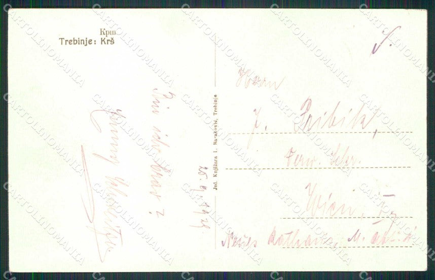Bosnia Erzegovina Bosna Hercegovina Trebigne Trebinje cartolina RT6929 – retro