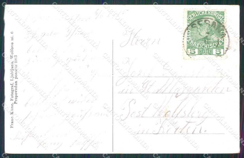 Slovenia Slovenija Sesana Sezana cartolina RT6935 – retro