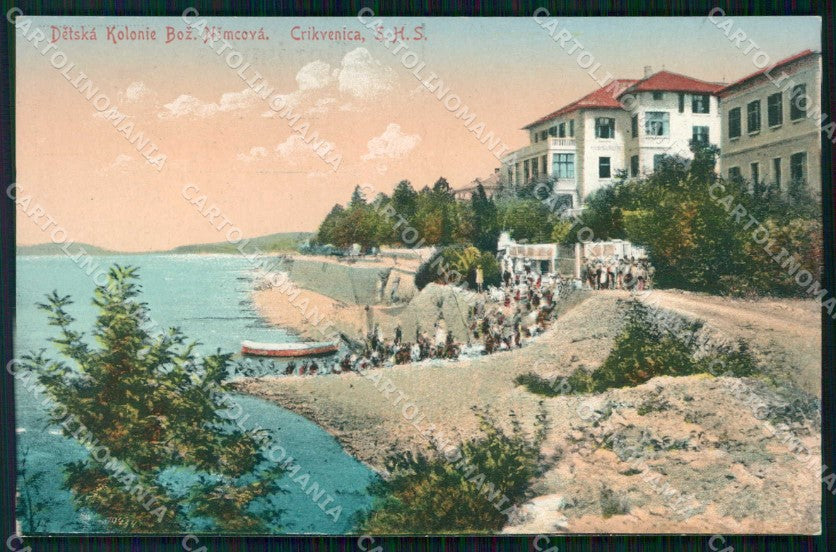 Croazia Croatia Cirquenizza Crikvenica Colonia cartolina RT6946 – fronte