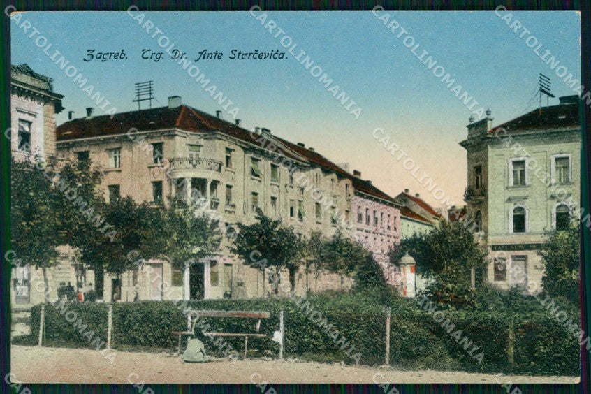 Croazia Croatia Zagabria Zagreb cartolina RT6972 – fronte
