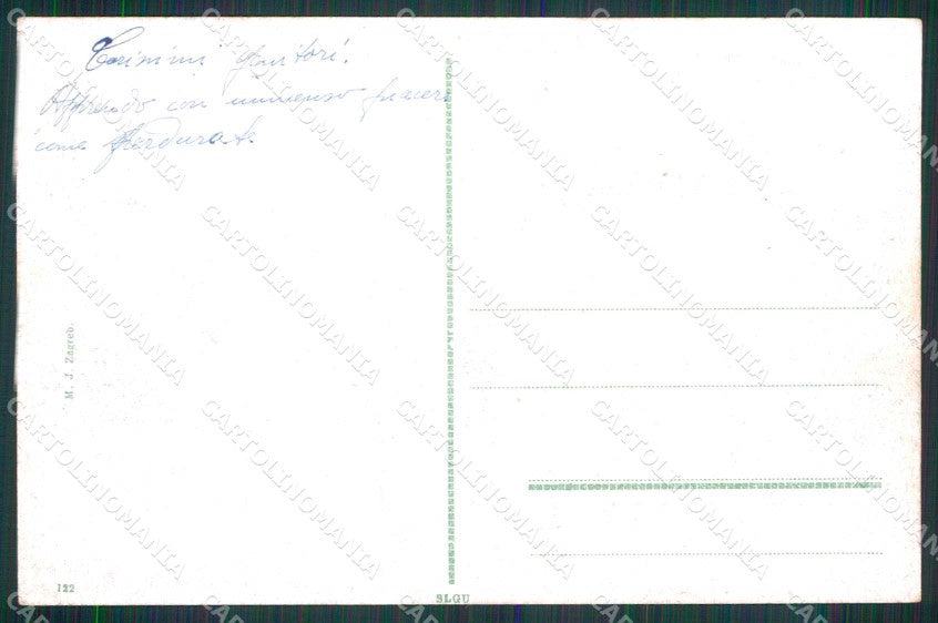 Croazia Croatia Zagabria Zagreb cartolina RT6972 – retro