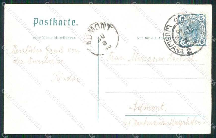 Slovenia Slovenija Lubiana Laibach Municipio Tram Stengel 22201 cartolina RT6975 – retro