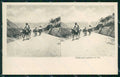 Croazia Croatia Dalmazia Dalmacija Uomini su Asini Stereoview cartolina RT6979 – fronte