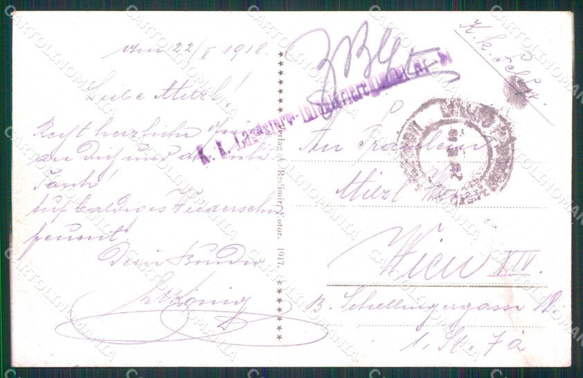 Montenegro Crna Gora Lastua Inferiore Donja Lastva cartolina RT6983 – retro