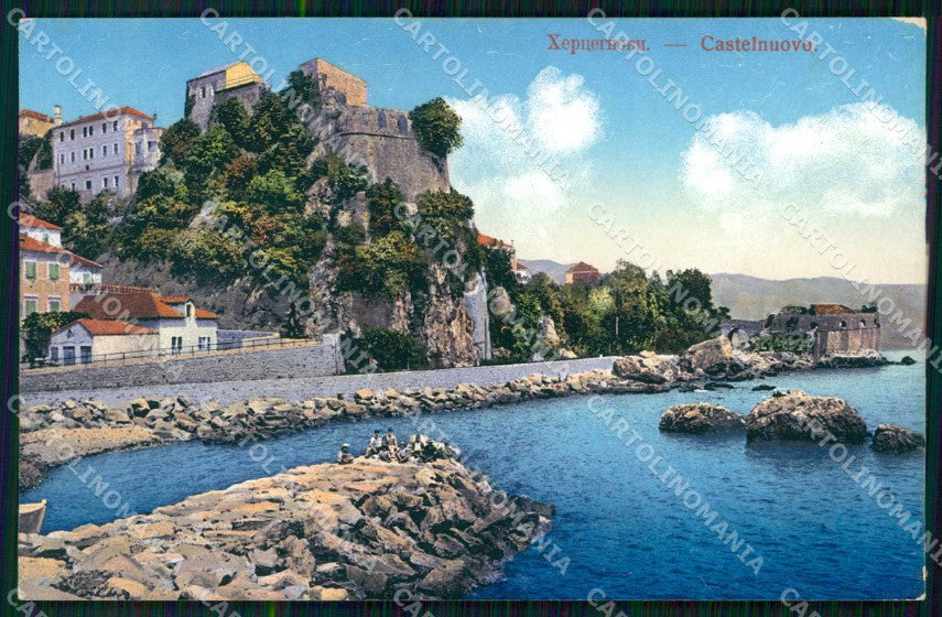Croazia Croatia Castelnuovo Kastel Novi cartolina RT6990 – fronte