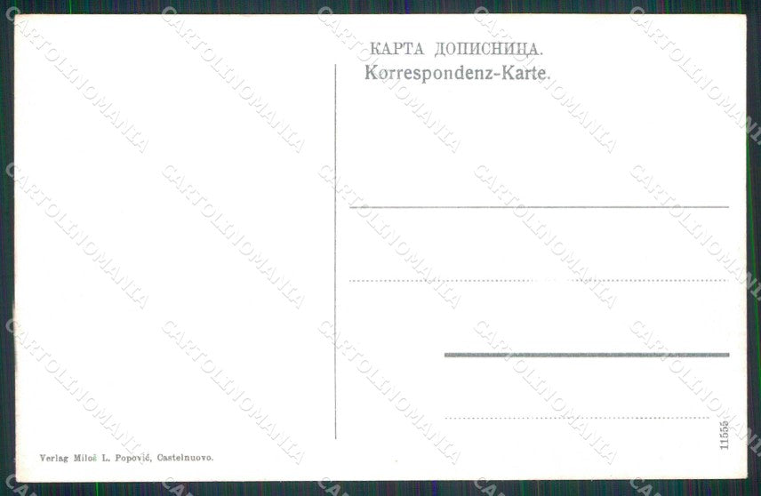 Croazia Croatia Castelnuovo Kastel Novi cartolina RT6990 – retro