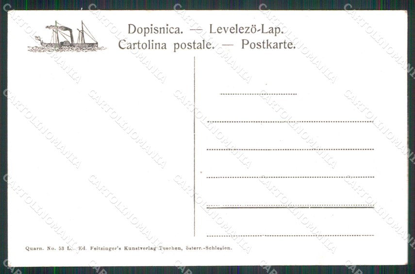 Croazia Croatia Buccari Bakar Chiesa cartolina RT6999 – retro