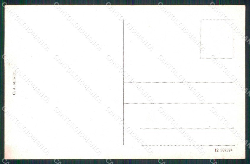 Croazia Croatia Salona Solin Tusculum del Direttore Bulic cartolina RT7003 – retro