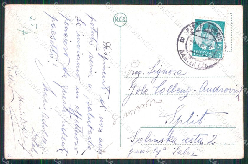 Croazia Croatia Castel Cambi Kambelovac STRAPPINO cartolina RT7007 – retro