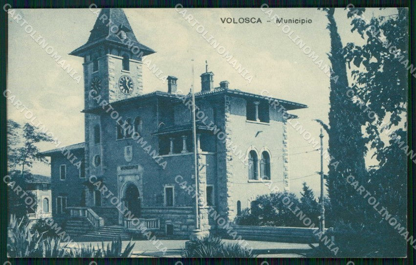 Croazia Croatia Abbazia Volosca Volosko Municipio cartolina RT7022 – fronte