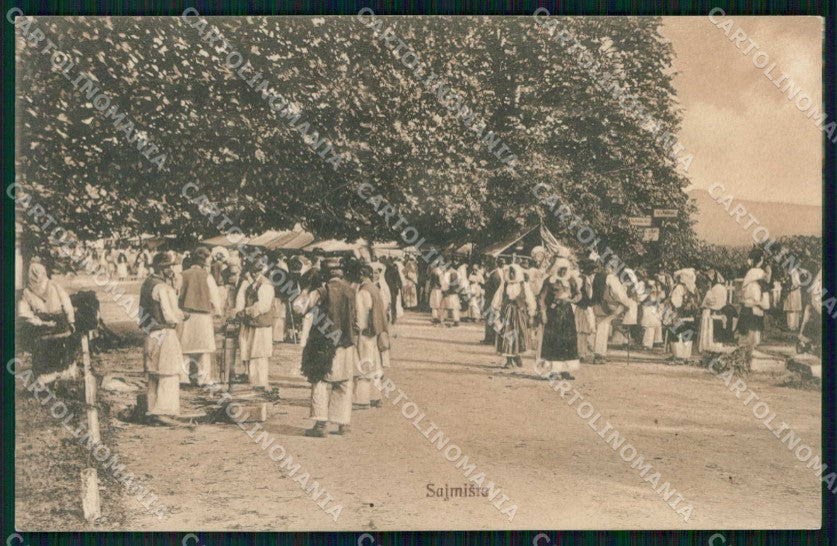 Croazia Croatia Toplice Topusko Saluti da Fiera cartolina RT7023 – fronte