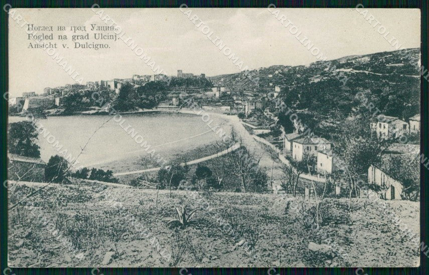 Montenegro Crna Gora Dulcigno Ulcinj Panorama cartolina RT7025 – fronte