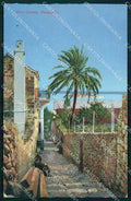Croazia Croatia Lesina Hvar Vicolo Direzione Mare cartolina RT7032 – fronte