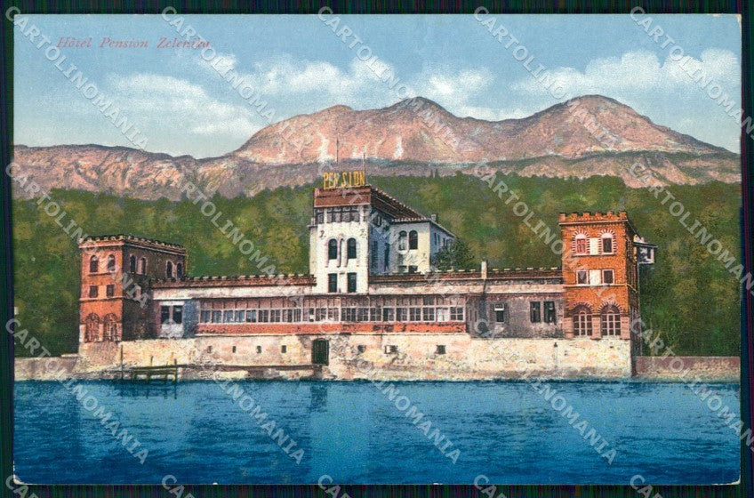 Montenegro Crna Gora Zelenica Zelenika Hotel Pensione cartolina RT7033 – fronte
