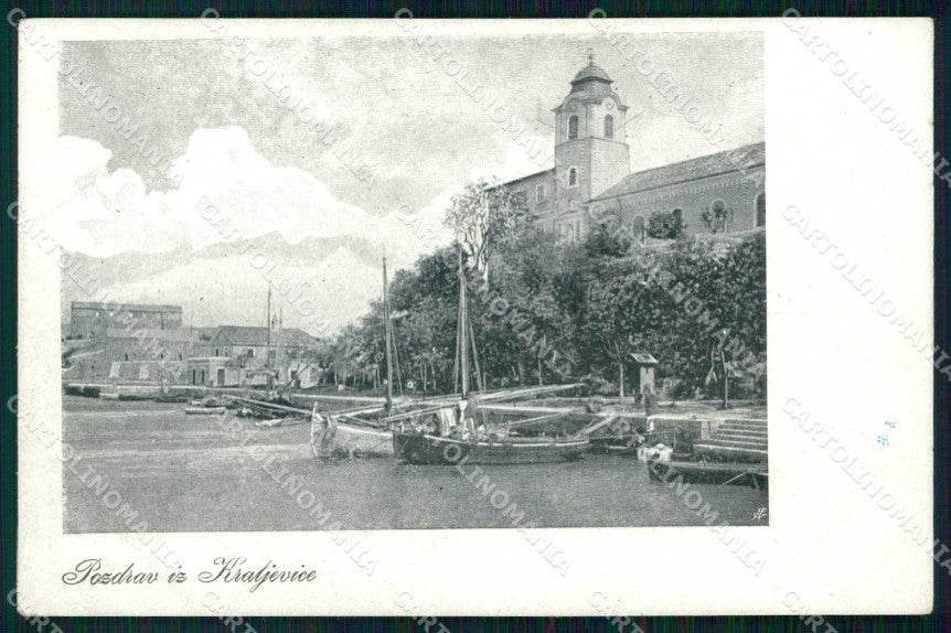Croazia Croatia Porto Re Kraljevica Saluti da Barche cartolina RT7041 – fronte